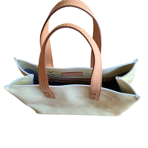 Louis Vuitton Handbag Mini Vernis Houston Monogram Light Yellow - Picture 3 of 10